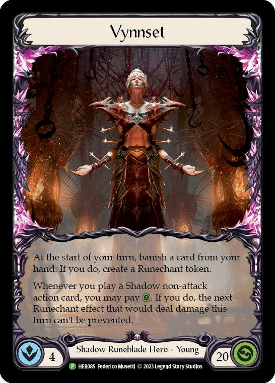 Image for Vynnset - HER085 (Flesh and Blood: Promo Cards) (HER085) - Flesh and Blood TCG