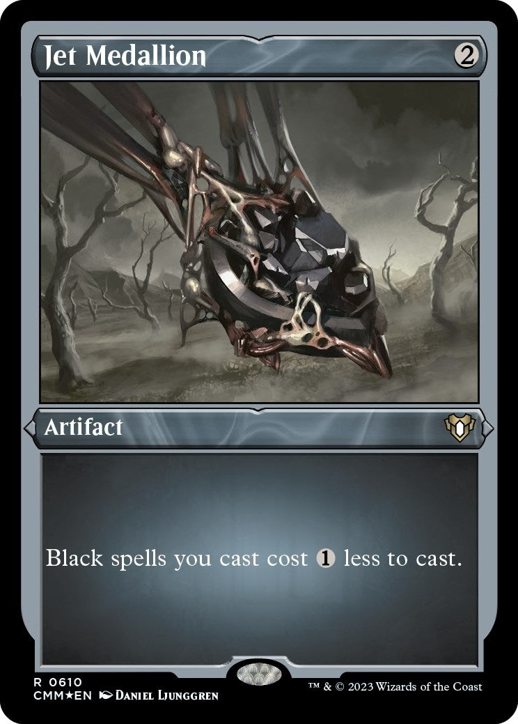 Image for Jet Medallion (Foil Etched) (Commander Masters) (610) - Magic: The Gathering