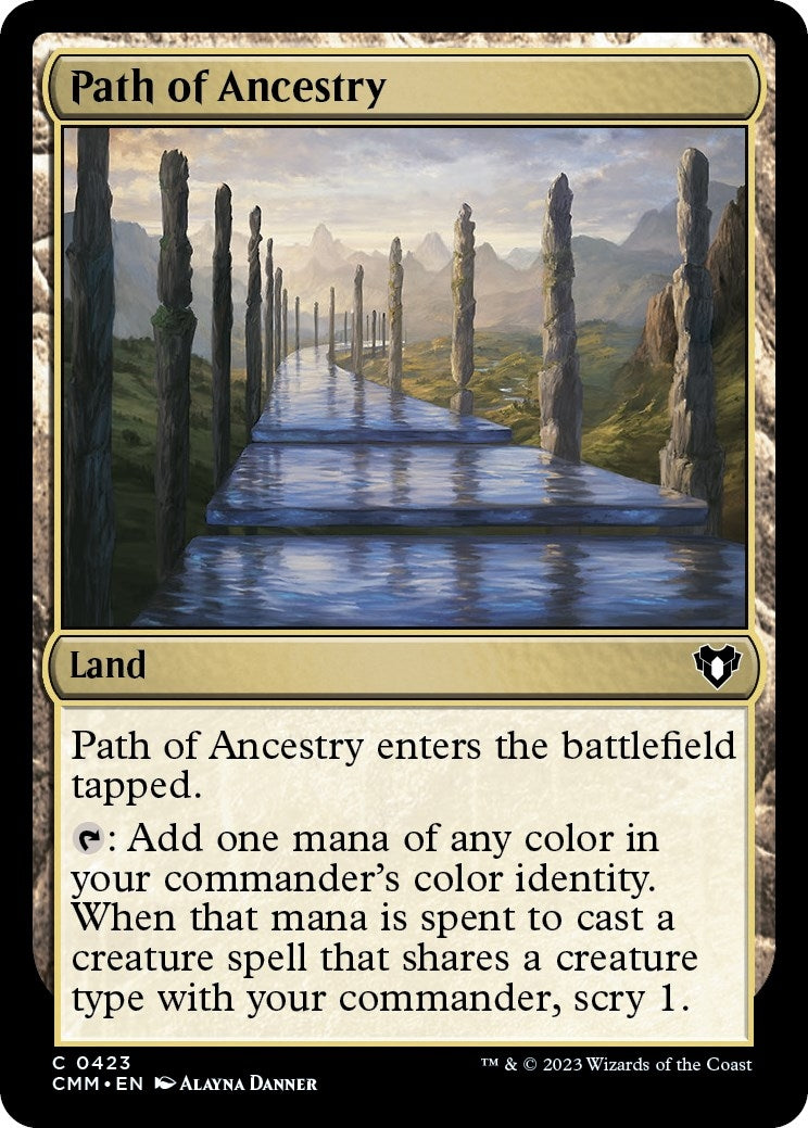 Image for Path of Ancestry (Commander Masters) (423) - Magic: The Gathering