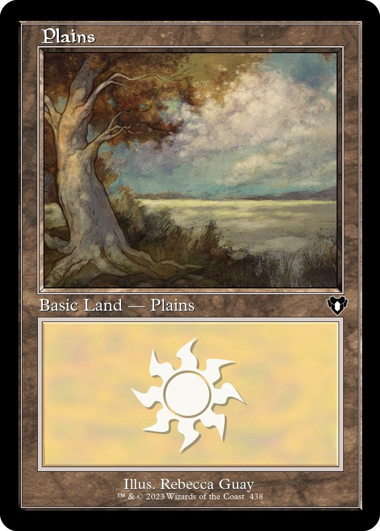 Image for Plains (438) (Retro Frame) (Commander Masters) (438) - Magic: The Gathering