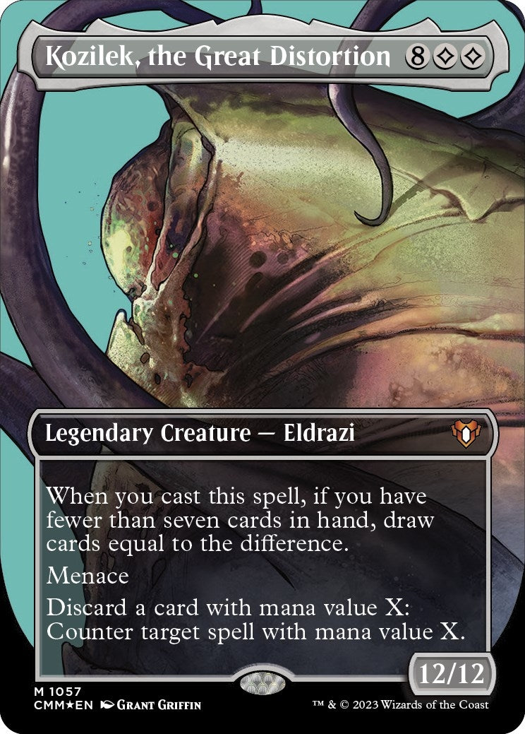 Image for Kozilek, the Great Distortion (Textured Foil) (Commander Masters) (1057) - Magic: The Gathering
