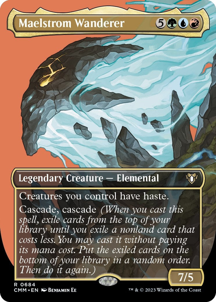 Image for Maelstrom Wanderer (Borderless) (Commander Masters) (684) - Magic: The Gathering