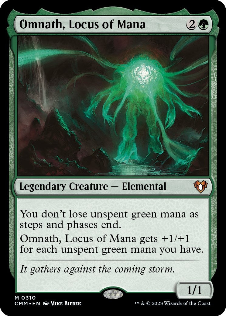 Image for Omnath, Locus of Mana (Commander Masters) (310) - Magic: The Gathering