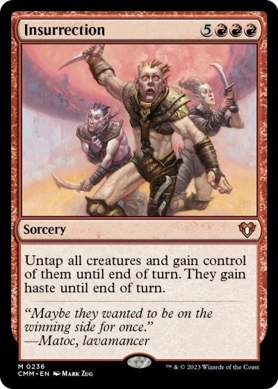 Image for Insurrection (Commander Masters) (236) - Magic: The Gathering