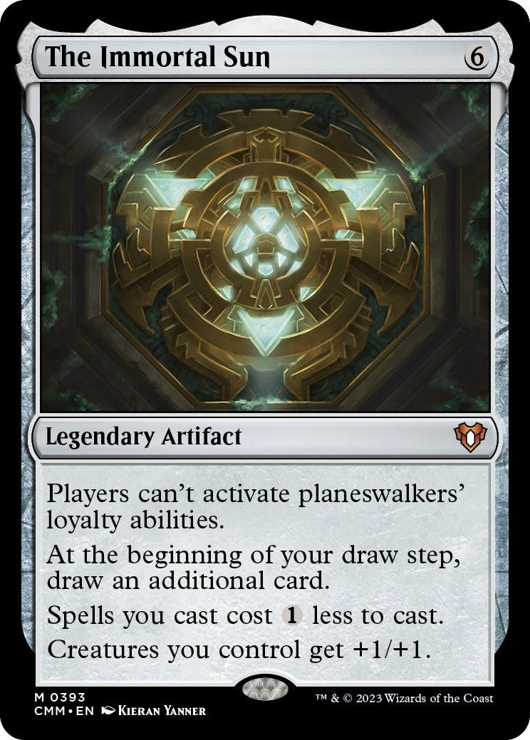 Image for The Immortal Sun (Commander Masters) (393) - Magic: The Gathering