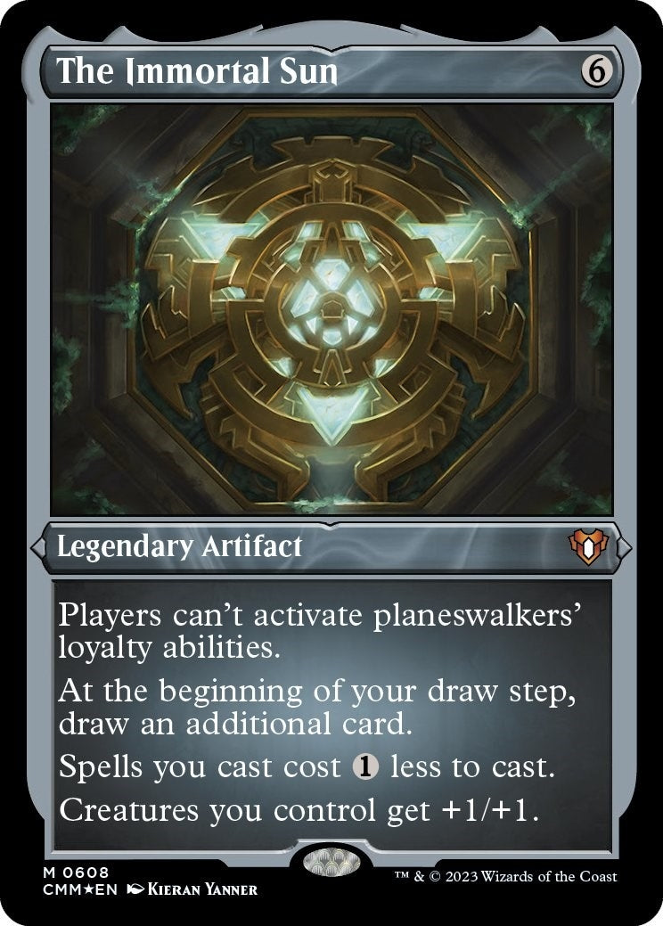 Image for The Immortal Sun (Foil Etched) (Commander Masters) (608) - Magic: The Gathering