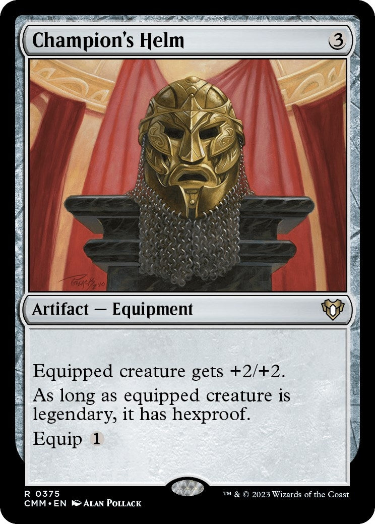 Image for Champion's Helm (Commander Masters) (375) - Magic: The Gathering