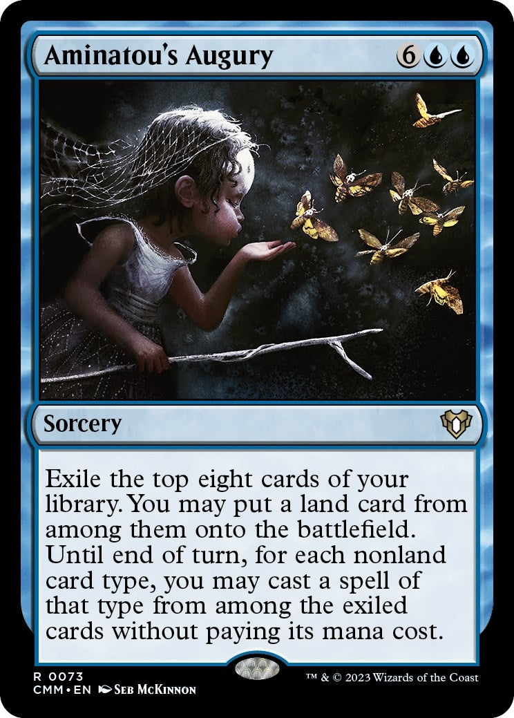 Image for Aminatou's Augury (Commander Masters) (73) - Magic: The Gathering
