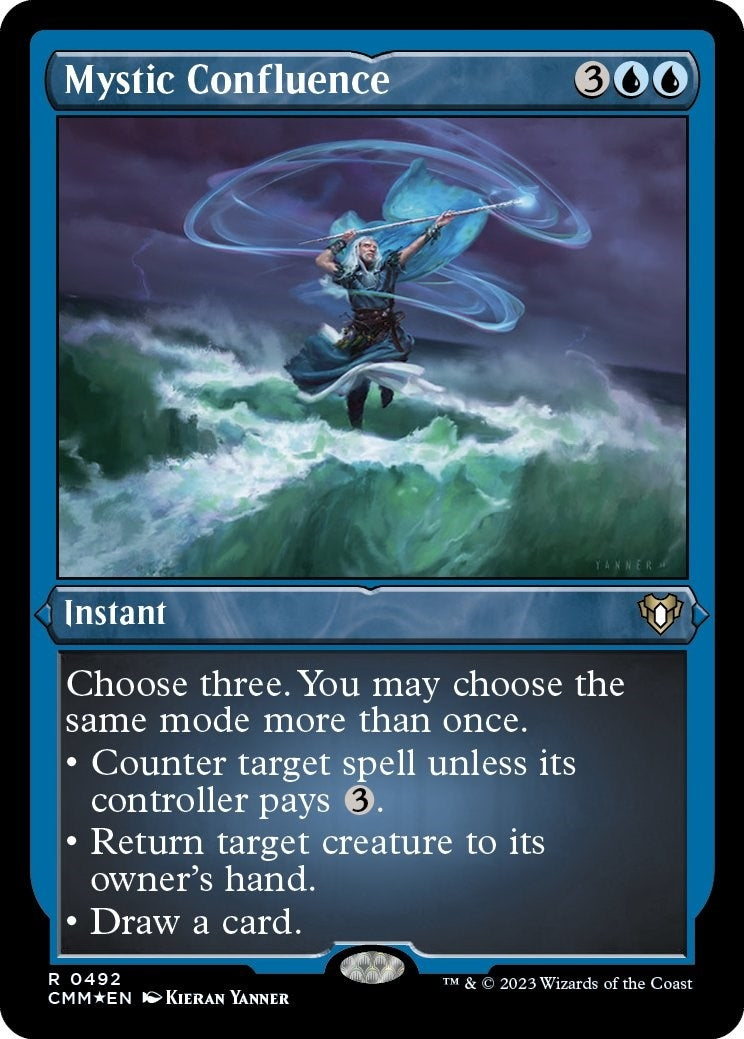 Image for Mystic Confluence (Foil Etched) (Commander Masters) (492) - Magic: The Gathering