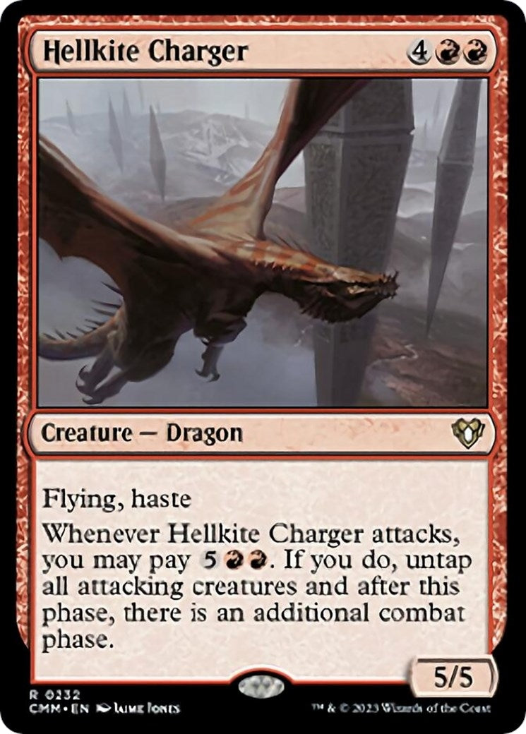 Image for Hellkite Charger (Commander Masters) (232) - Magic: The Gathering