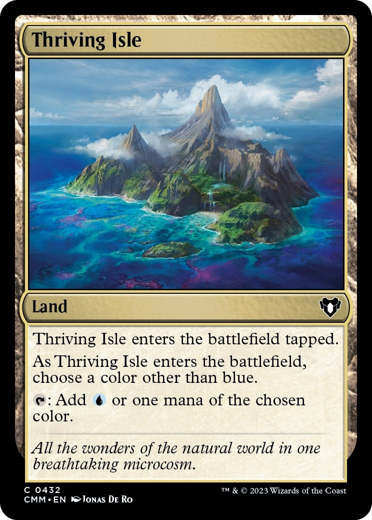 Image for Thriving Isle (Commander Masters) (432) - Magic: The Gathering