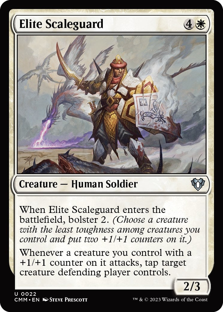 Image for Elite Scaleguard (Commander Masters) (22) - Magic: The Gathering