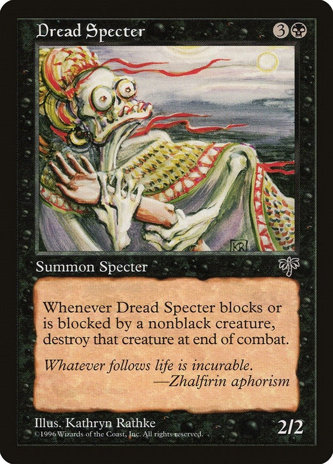Image for Dread Specter (Mirage) - Magic: The Gathering