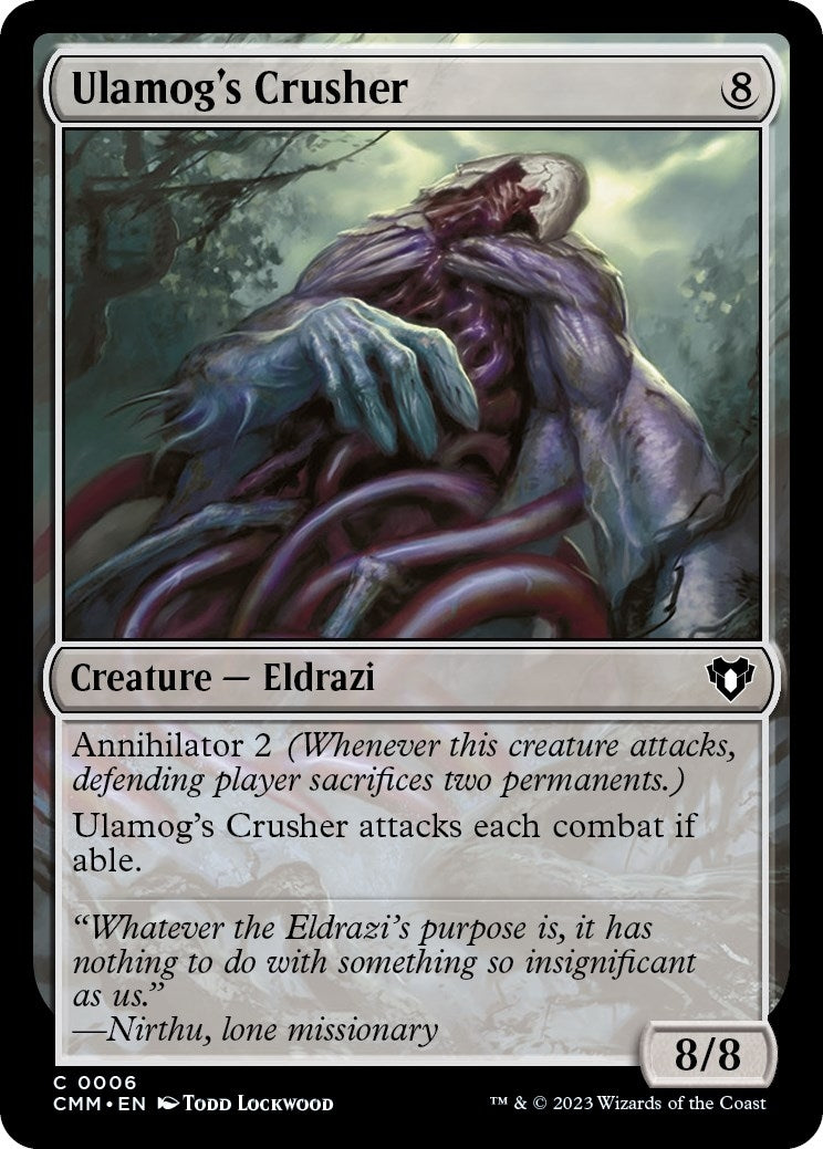 Image for Ulamog's Crusher (Commander Masters) (6) - Magic: The Gathering