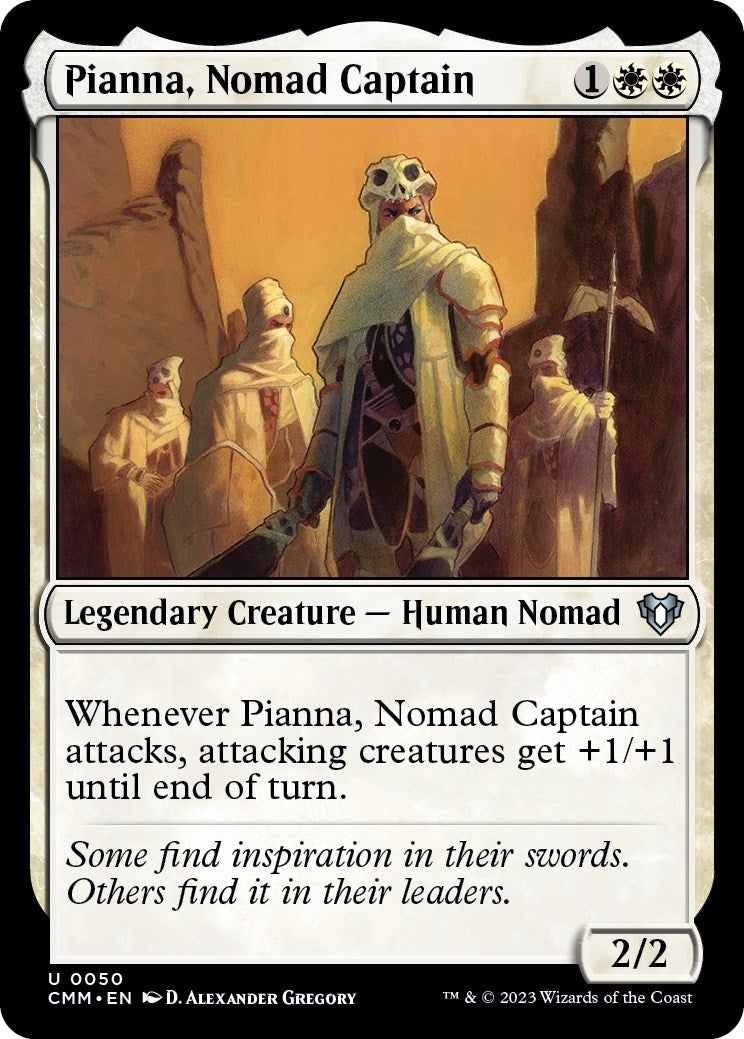 Image for Pianna, Nomad Captain (Commander Masters) (50) - Magic: The Gathering