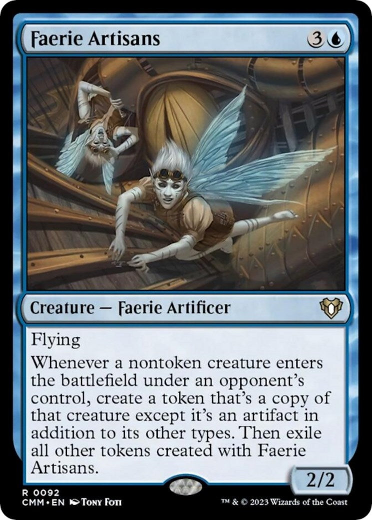 Image for Faerie Artisans (Commander Masters) (92) - Magic: The Gathering
