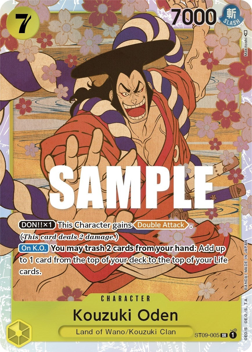 Image for Kouzuki Oden (Starter Deck 9: Yamato) (ST09-005) - One Piece Card Game