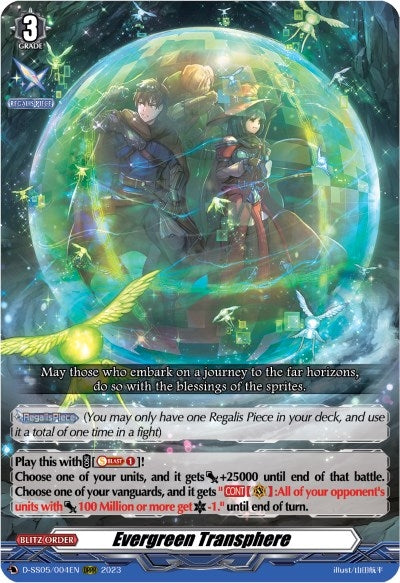 Image for Evergreen Transphere (D-SS05: Festival Booster 2023) (D-SS05/004EN) - Cardfight Vanguard
