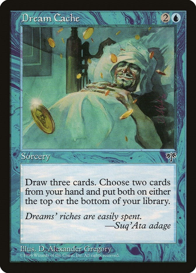 Image for Dream Cache (Mirage) - Magic: The Gathering