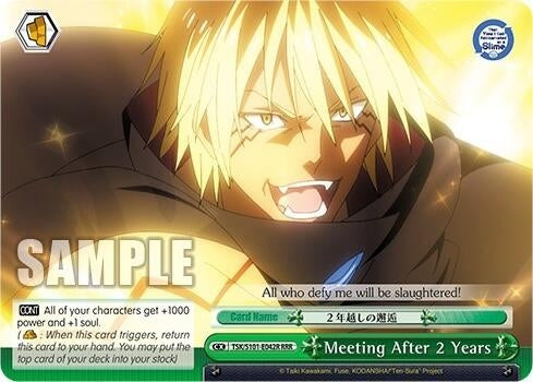 Image for Meeting After 2 Years (RRR) (That Time I Got Reincarnated as a Slime Vol.3) (TSK/S101-E042R RRR) - Weiss Schwarz