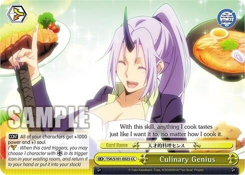 Image for Culinary Genius (That Time I Got Reincarnated as a Slime Vol.3) (TSK/S101-E023 CC) - Weiss Schwarz