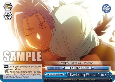 Image for Everlasting Words of Love (That Time I Got Reincarnated as a Slime Vol.3) (TSK/S101-E098 CR) - Weiss Schwarz