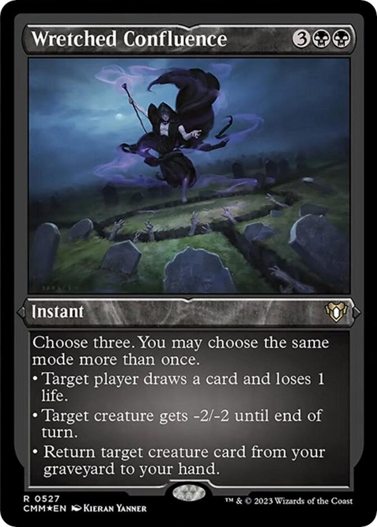 Image for Wretched Confluence (Foil Etched) (Commander Masters) (527) - Magic: The Gathering