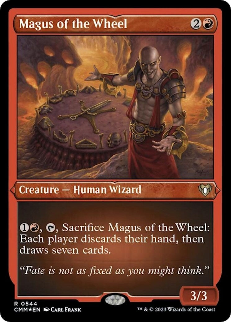 Image for Magus of the Wheel (Foil Etched) (Commander Masters) (544) - Magic: The Gathering