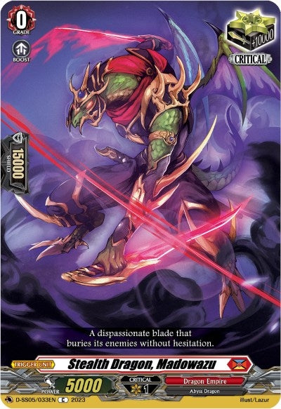 Image for Stealth Dragon, Madowazu (D-SS05: Festival Booster 2023) (D-SS05/033EN) - Cardfight Vanguard