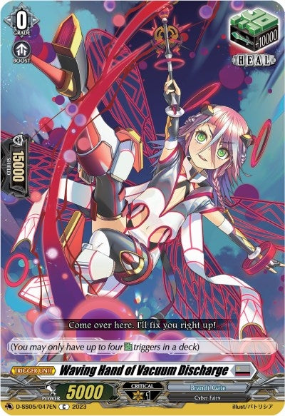 Image for Waving Hand of Vacuum Discharge (D-SS05: Festival Booster 2023) (D-SS05/047EN) - Cardfight Vanguard
