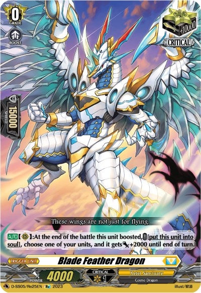 Image for Blade Feather Dragon (D-SS05: Festival Booster 2023) (D-SS05/Re25EN) - Cardfight Vanguard