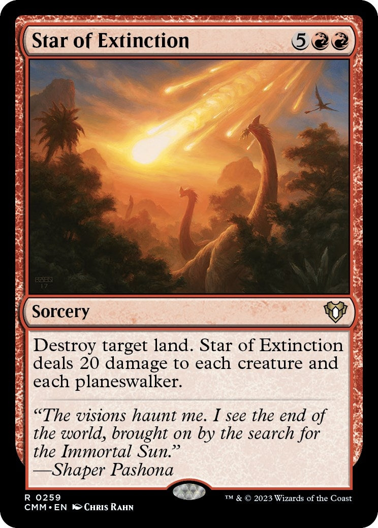 Image for Star of Extinction (Commander Masters) (259) - Magic: The Gathering