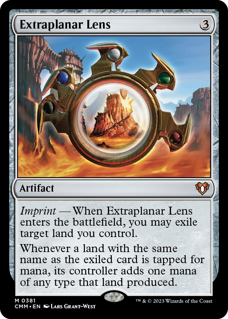 Image for Extraplanar Lens (Commander Masters) (381) - Magic: The Gathering