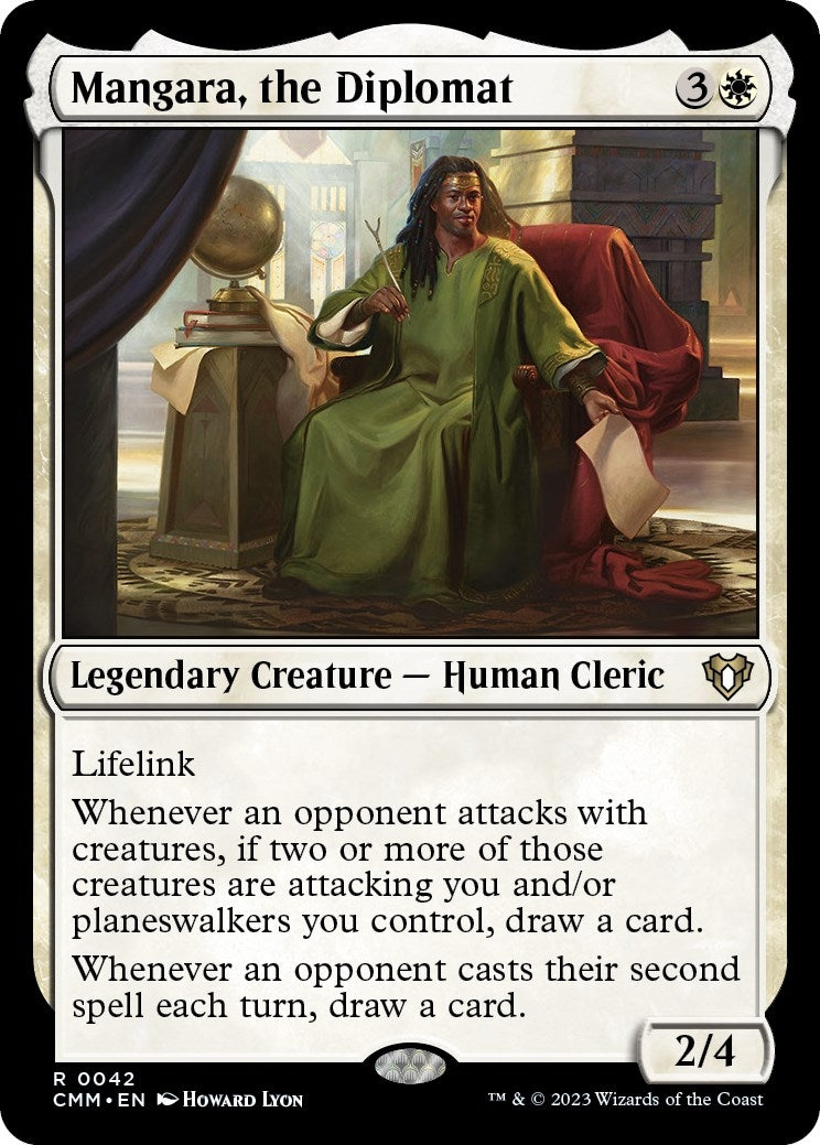 Image for Mangara, the Diplomat (Commander Masters) (42) - Magic: The Gathering
