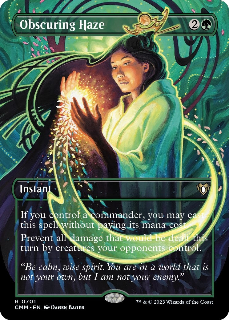 Image for Obscuring Haze (Borderless) (Commander Masters) (701) - Magic: The Gathering