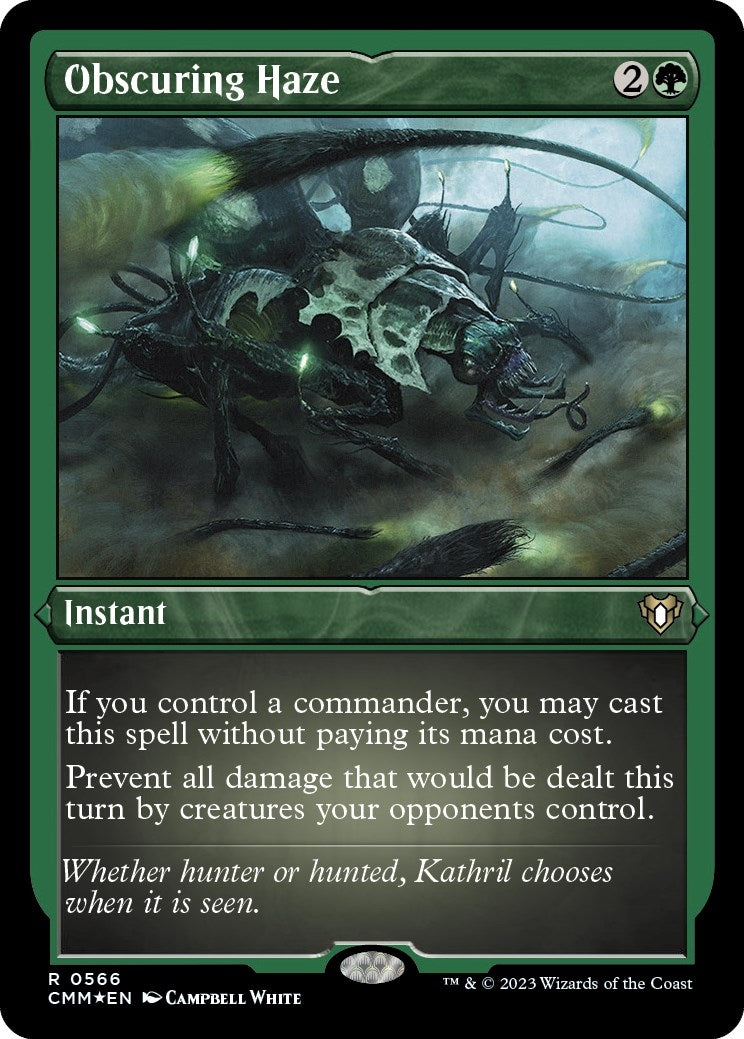 Image for Obscuring Haze (Foil Etched) (Commander Masters) (566) - Magic: The Gathering
