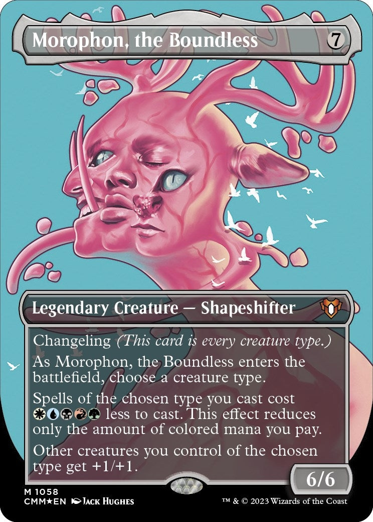 Image for Morophon, the Boundless (Textured Foil) (Commander Masters) (1058) - Magic: The Gathering