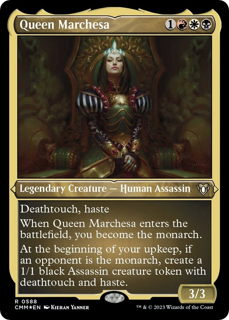 Image for Queen Marchesa (Foil Etched) (Commander Masters) (588) - Magic: The Gathering