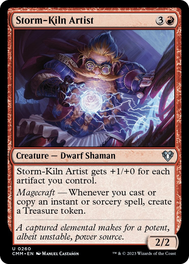 Image for Storm-Kiln Artist (Commander Masters) (260) - Magic: The Gathering