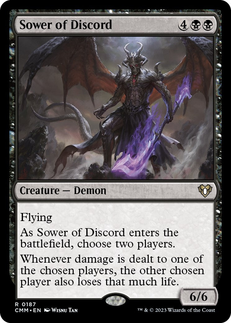 Image for Sower of Discord (Commander Masters) (187) - Magic: The Gathering