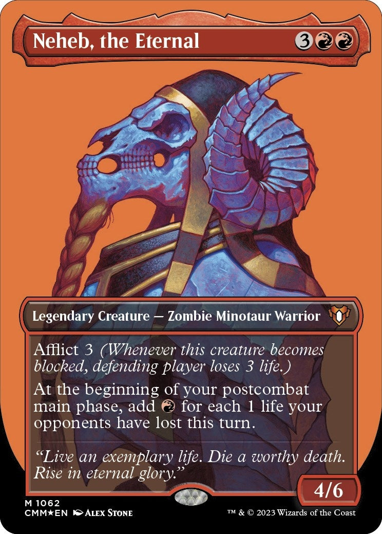 Image for Neheb, the Eternal (Textured Foil) (Commander Masters) (1062) - Magic: The Gathering