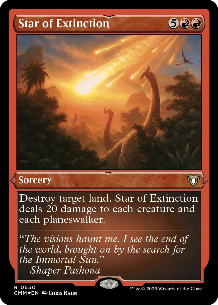Image for Star of Extinction (Foil Etched) (Commander Masters) (550) - Magic: The Gathering