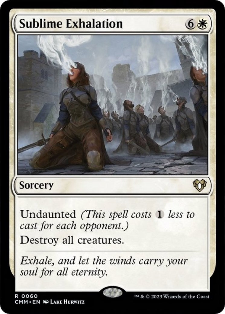 Image for Sublime Exhalation (Commander Masters) (60) - Magic: The Gathering