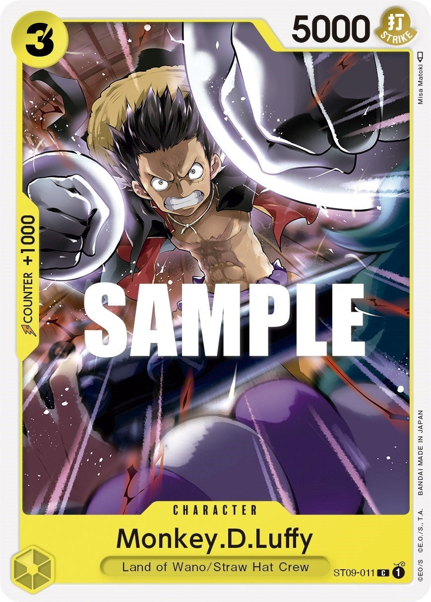 Image for Monkey.D.Luffy (Starter Deck 9: Yamato) (ST09-011) - One Piece Card Game