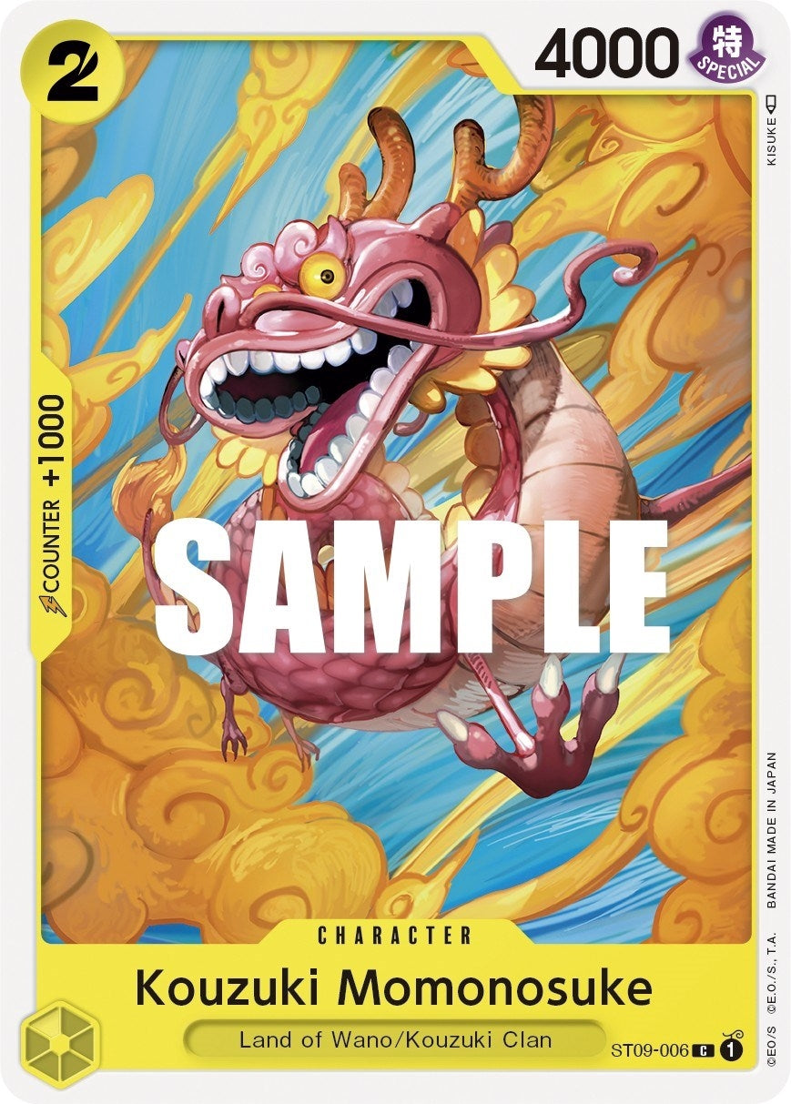 Image for Kouzuki Momonosuke (Starter Deck 9: Yamato) (ST09-006) - One Piece Card Game