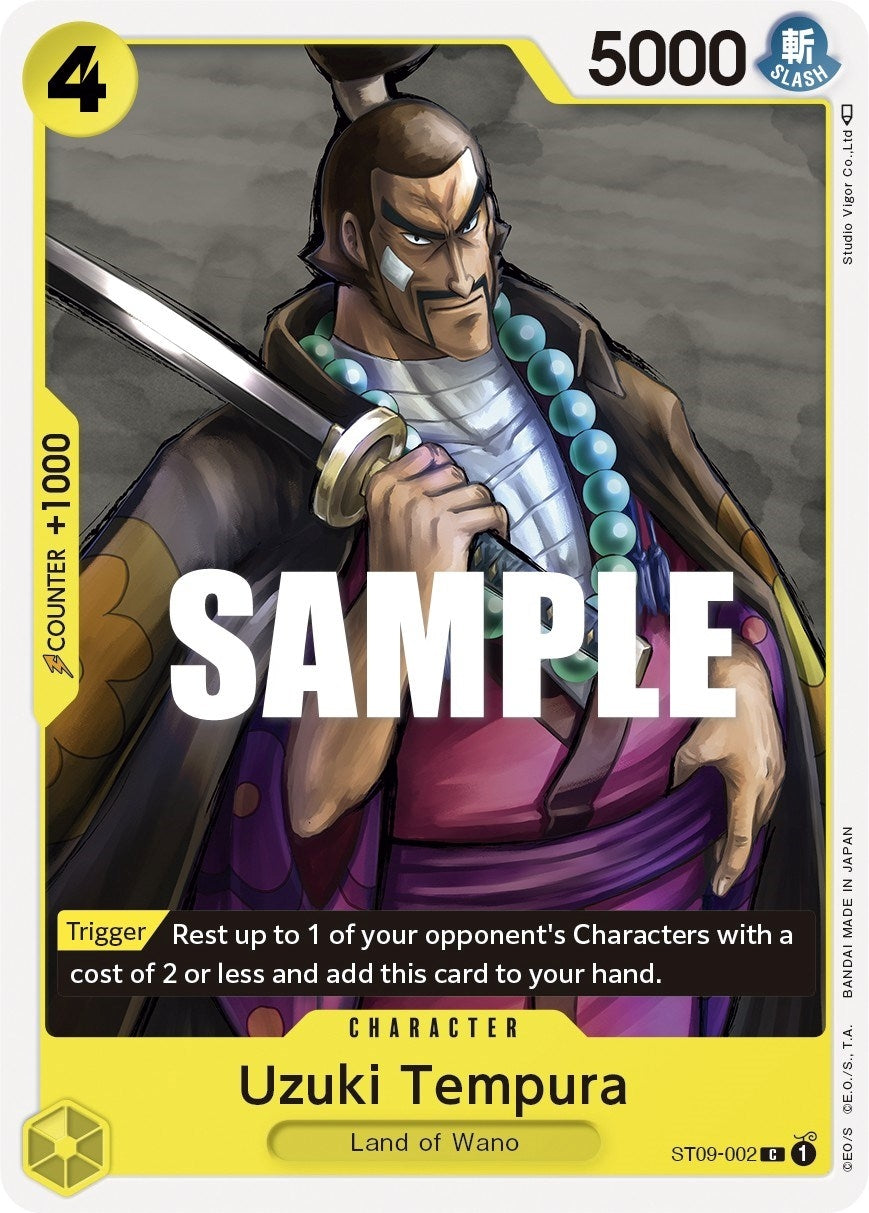 Image for Uzuki Tempura (Starter Deck 9: Yamato) (ST09-002) - One Piece Card Game