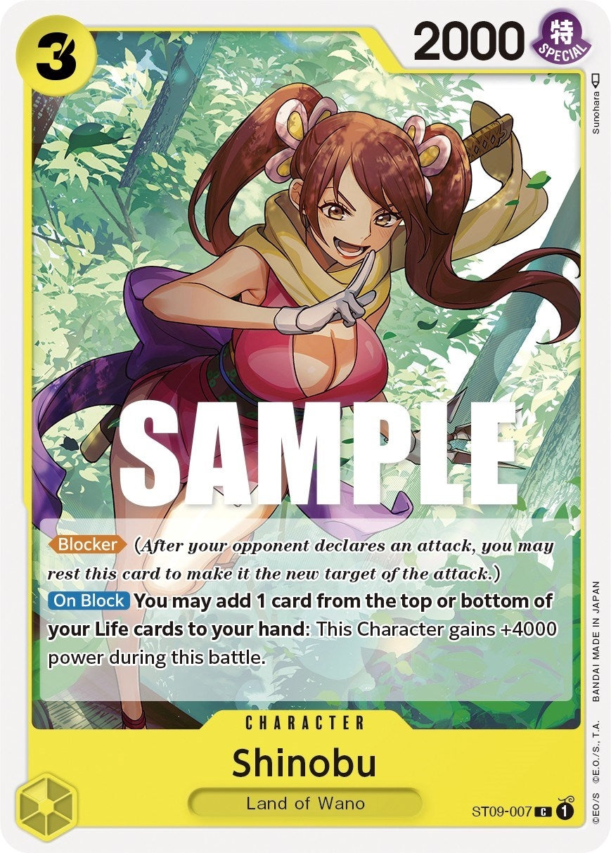 Image for Shinobu (Starter Deck 9: Yamato) (ST09-007) - One Piece Card Game