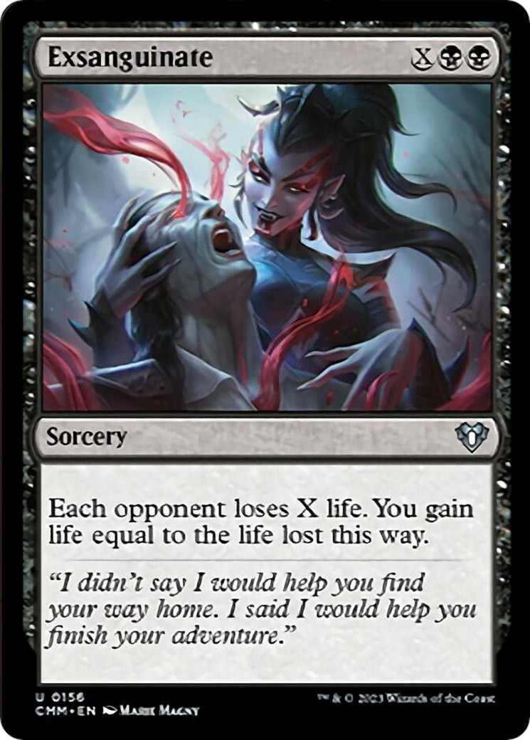 Image for Exsanguinate (Commander Masters) (156) - Magic: The Gathering