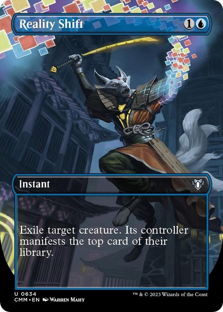 Image for Reality Shift (Borderless) (Commander Masters) (634) - Magic: The Gathering