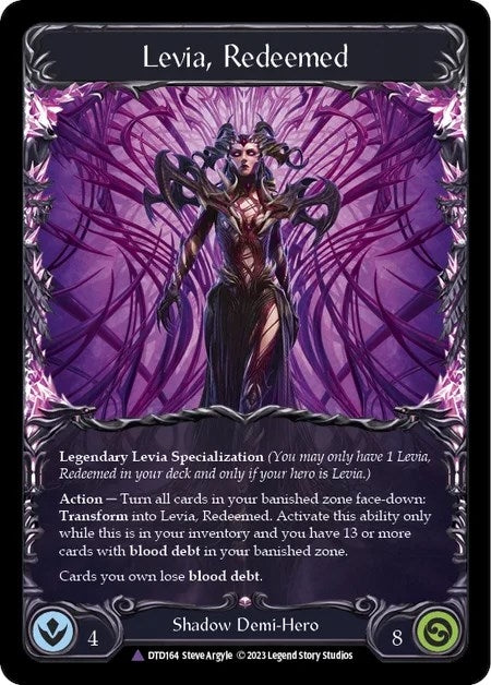 Image for Levia, Redeemed // Blasmophet, Levia Consumed (Marvel) (Dusk till Dawn) (DTD164) - Flesh and Blood TCG